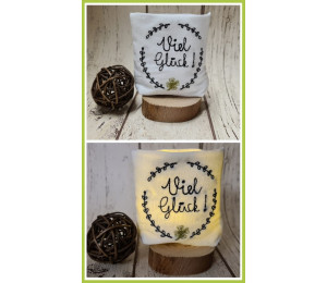 ADVENTSKALENDER 24. Dezember - Stickdatei - ITH Mini Lichtbeutel Vol. 1